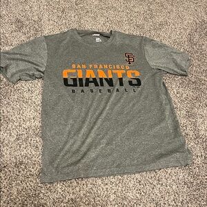Majestic Gray San Francisco Giants Tee